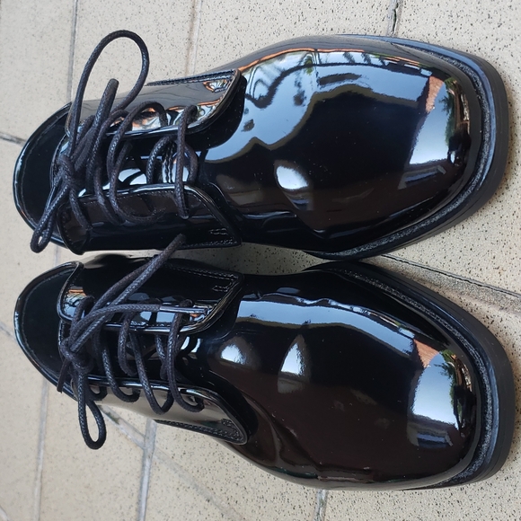 After Six Other - Mens After Six High Gloss Black Dress Shoes Sz 7